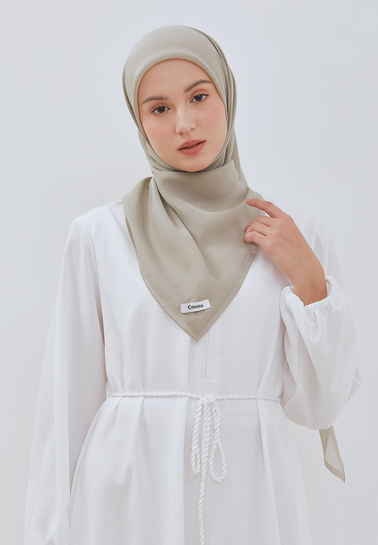 Osella Premium Plain Paris Square Hijab