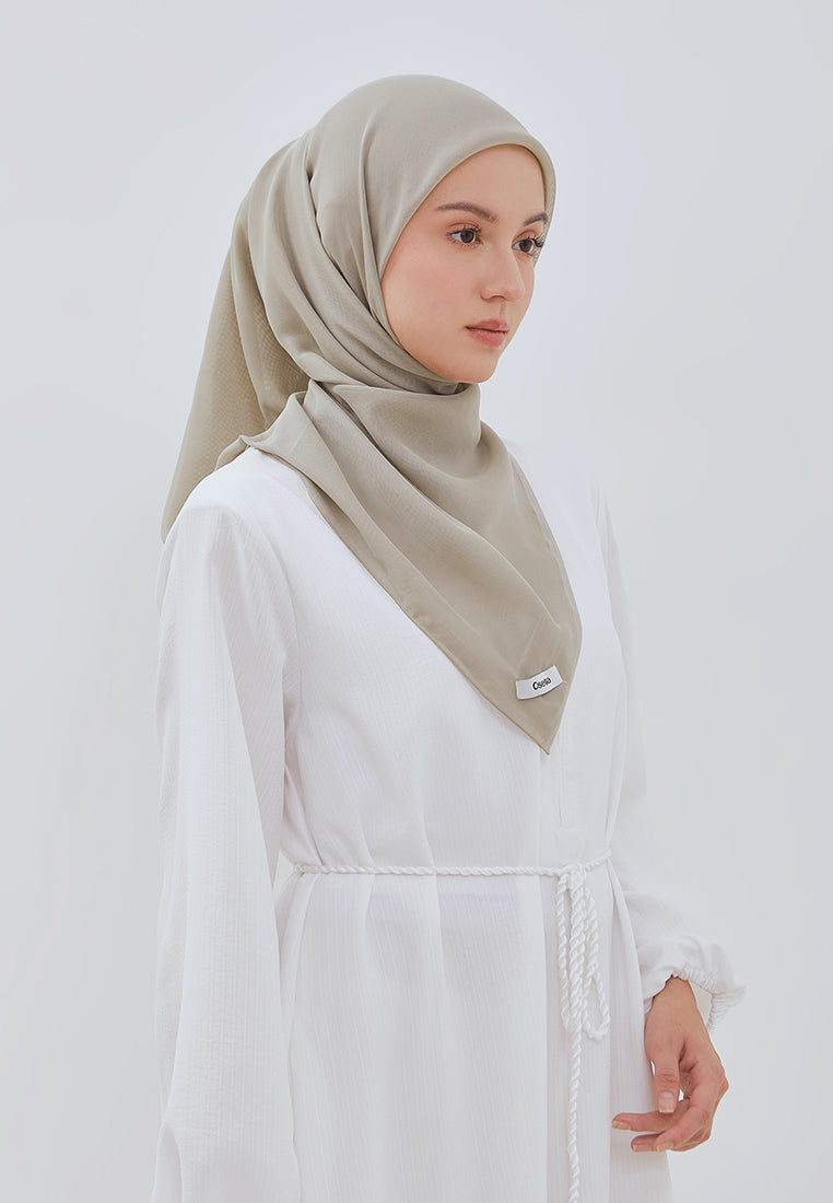 Osella Premium Plain Paris Square Hijab