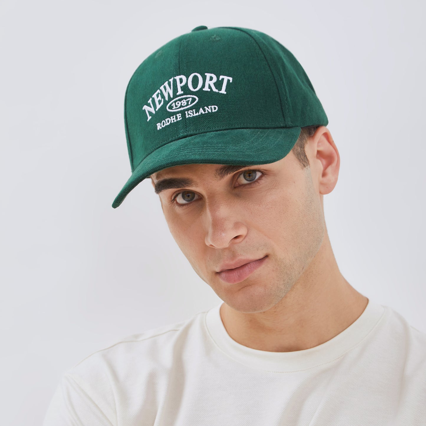 Osella Classic Baseball Cap In Bottle Green