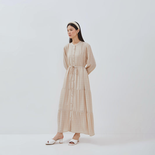 [NEW] OSELLA PEONY TIERED MAXI DRESS 2157501338