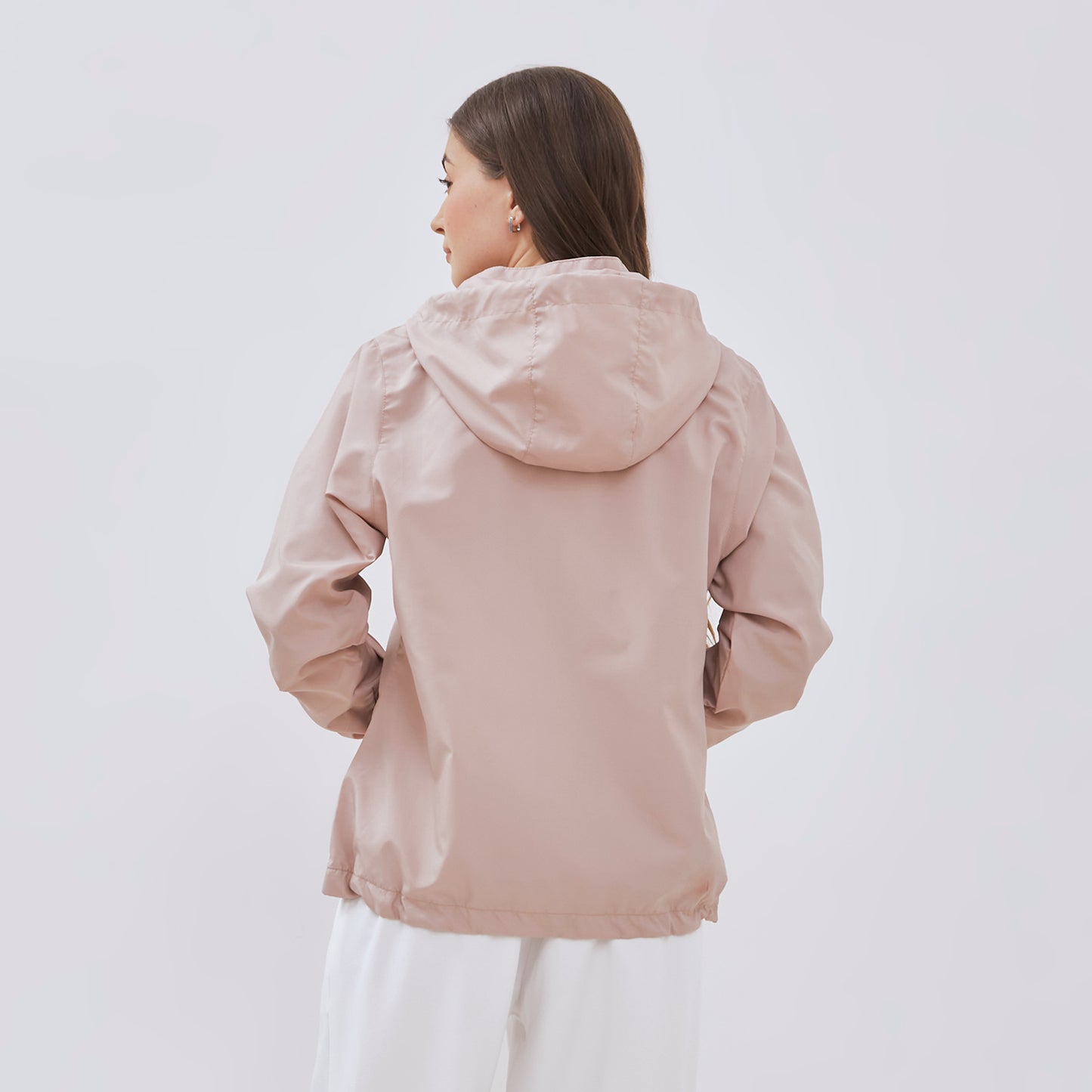 [NEW] Osella Hooded Outer Jacket In Mauve Pink 2161400846