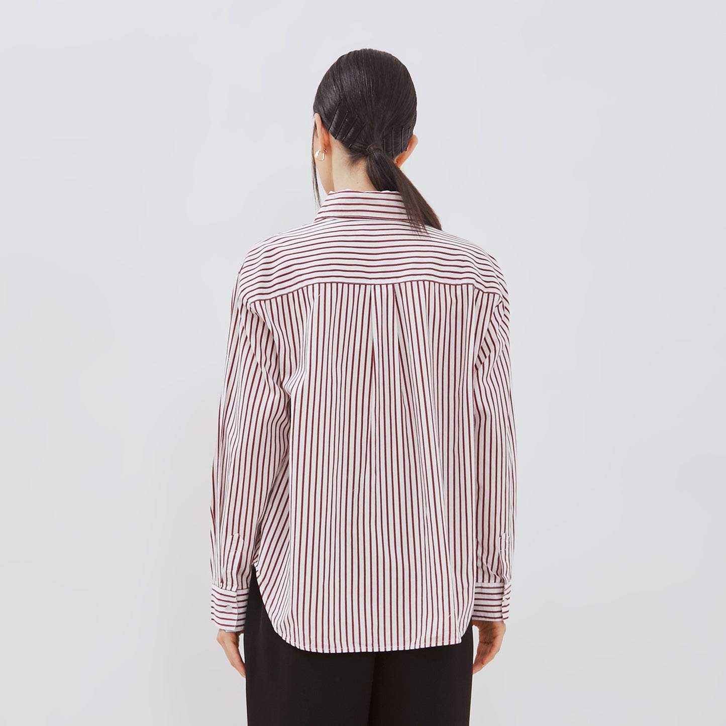 [NEW] Osella Kelly Striped Relaxed Fit Shirt 21375002