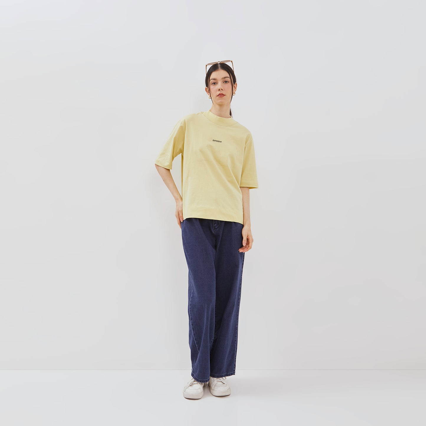 Osella Leila Mock Neck T-Shirt 21745001