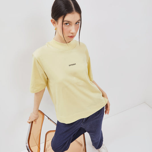 Osella Leila Mock Neck T-Shirt 21745001