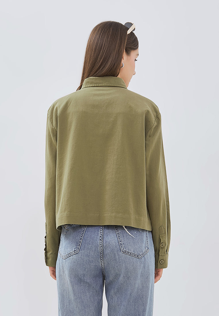 Osella Jenna Shacket With Pockets