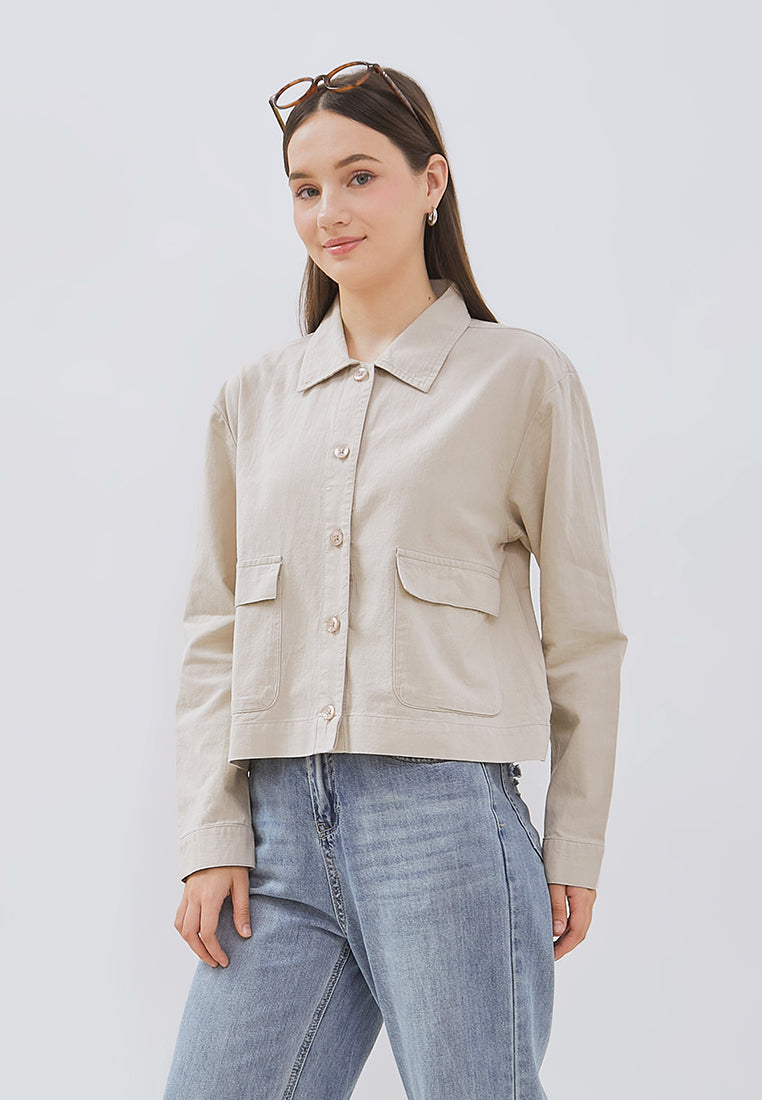 Osella Jenna Shacket With Pockets