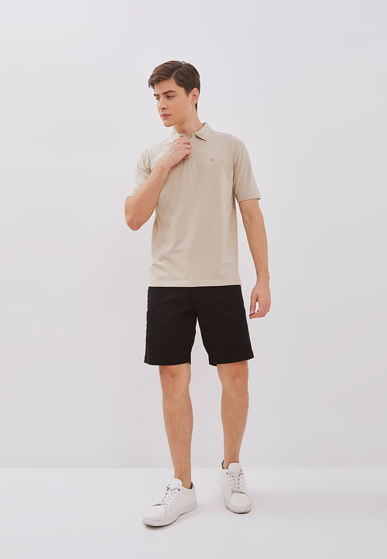 Osella Cody Stretched Half Zip Polo Shirt
