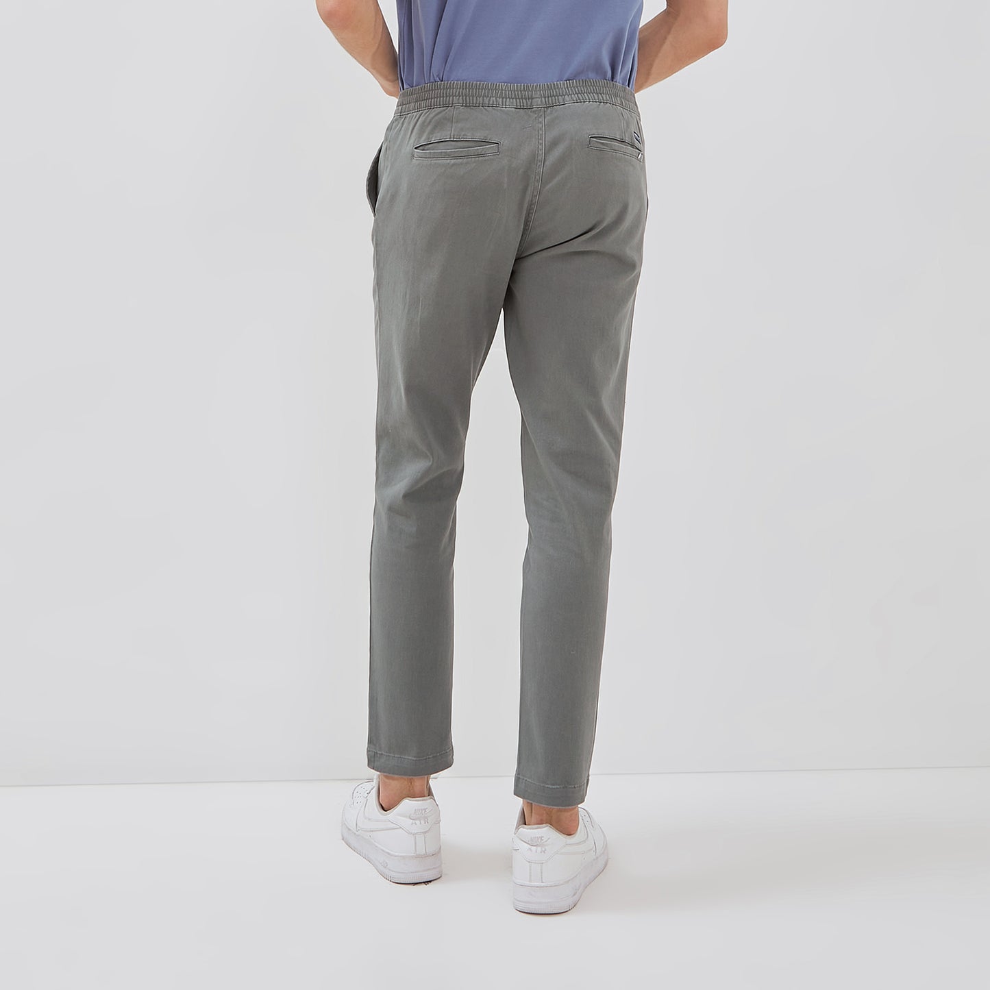 Osella Relaxed Waist Trousers With Adjustable Drawstring