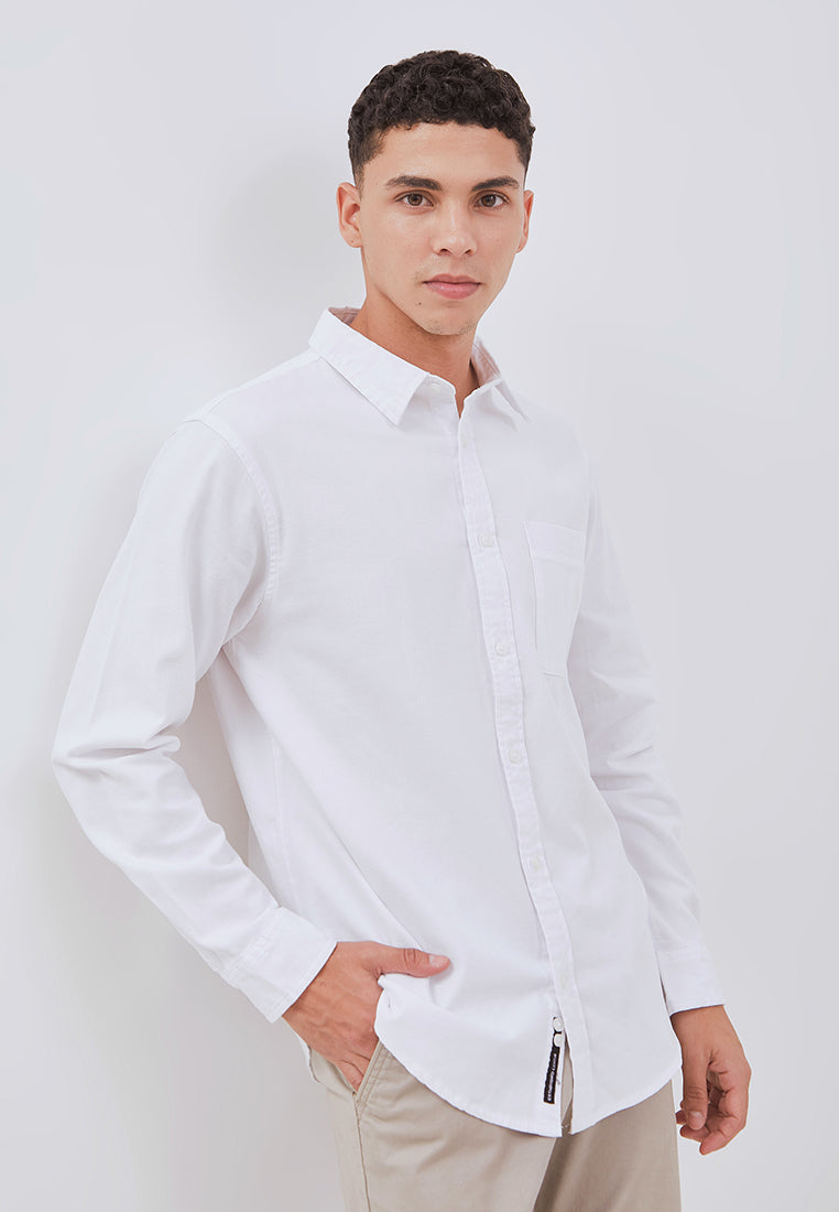 Osella Devon Long Sleeve Shirt With Flannel Fabric