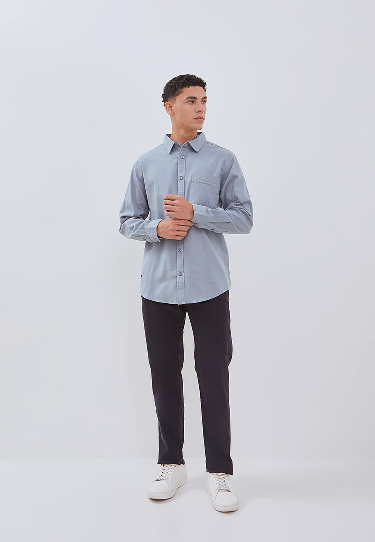 Osella Devon Long Sleeve Shirt With Flannel Fabric