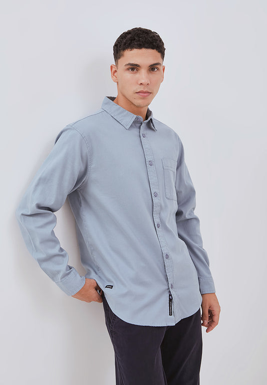 Osella Devon Long Sleeve Shirt With Flannel Fabric