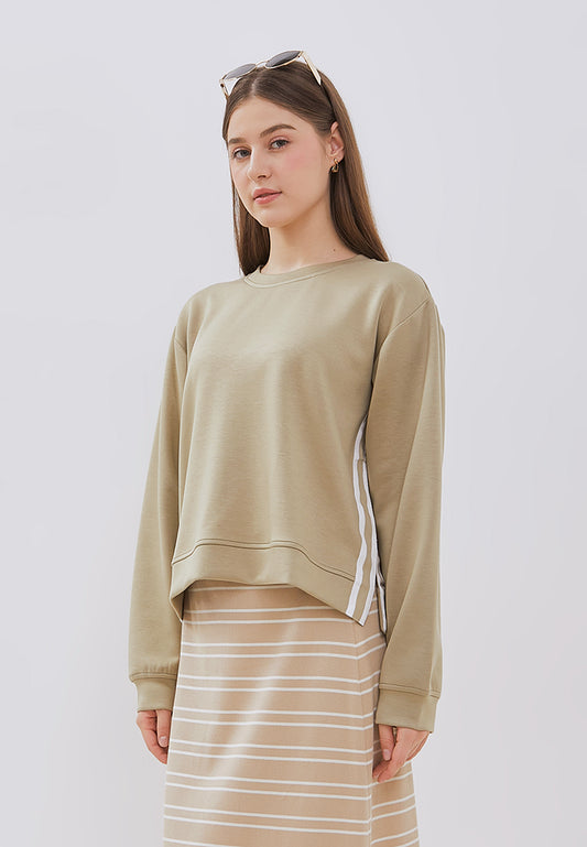 Osella Ember Sweatshirt With Stripe Detail