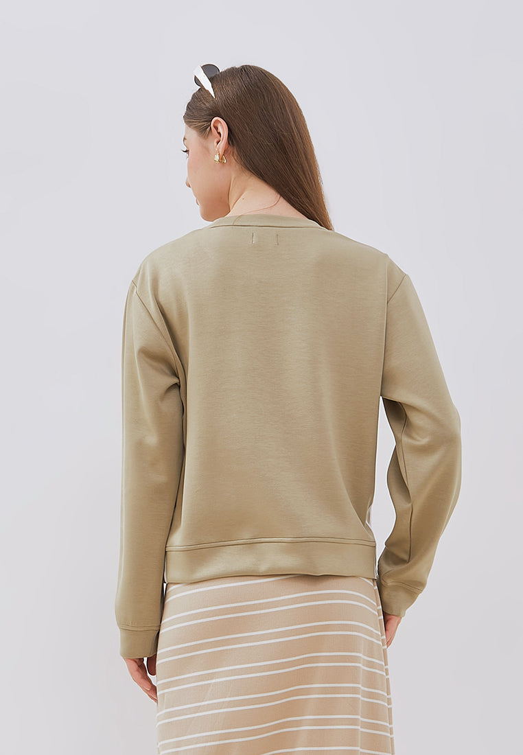 Osella Ember Sweatshirt With Stripe Detail