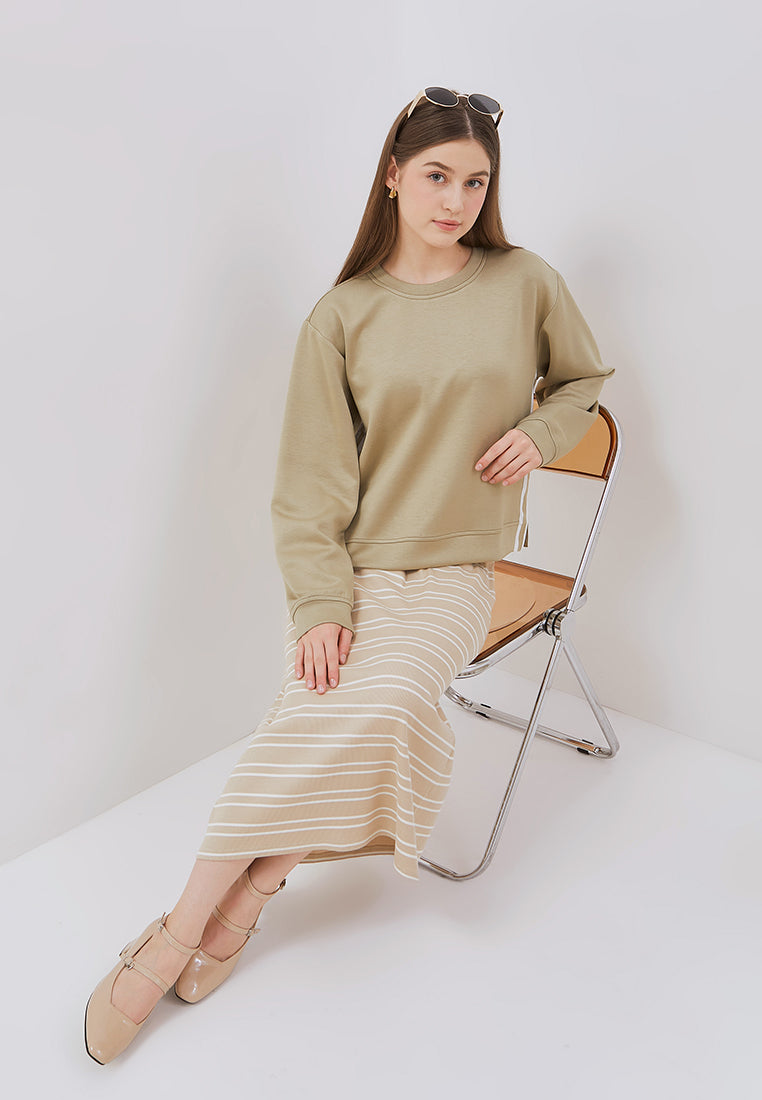 Osella Ember Sweatshirt With Stripe Detail