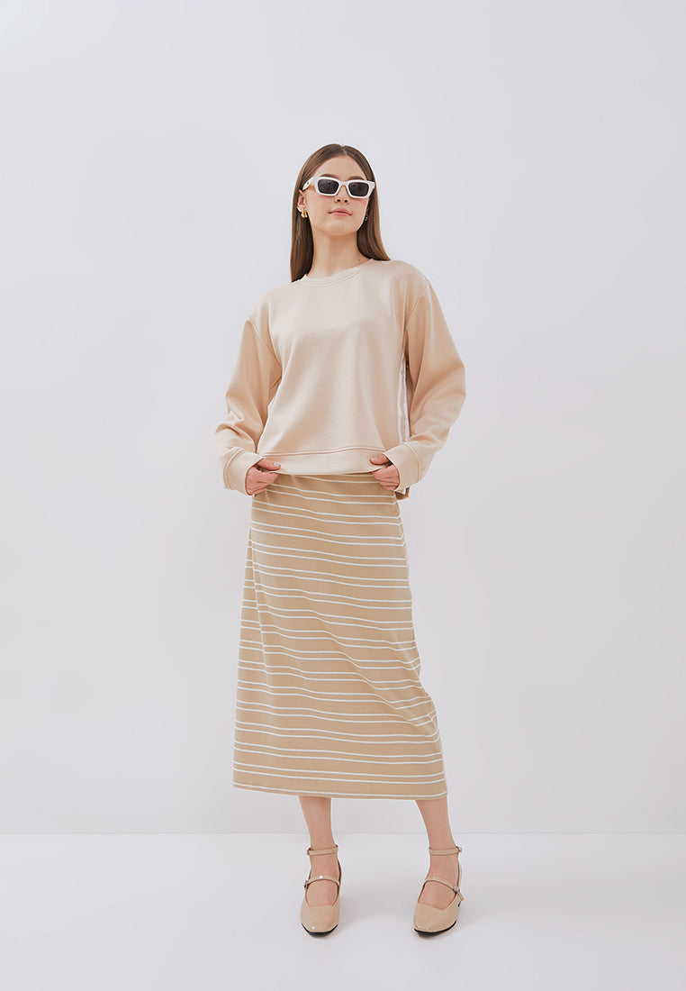 Osella Ember Sweatshirt With Stripe Detail