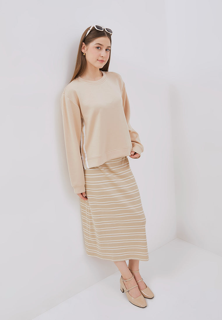 Osella Ember Sweatshirt With Stripe Detail