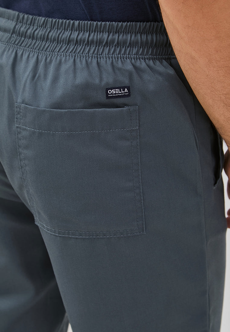 Osella Basic Relaxed Waist Trousers With Adjustable Drawstring
