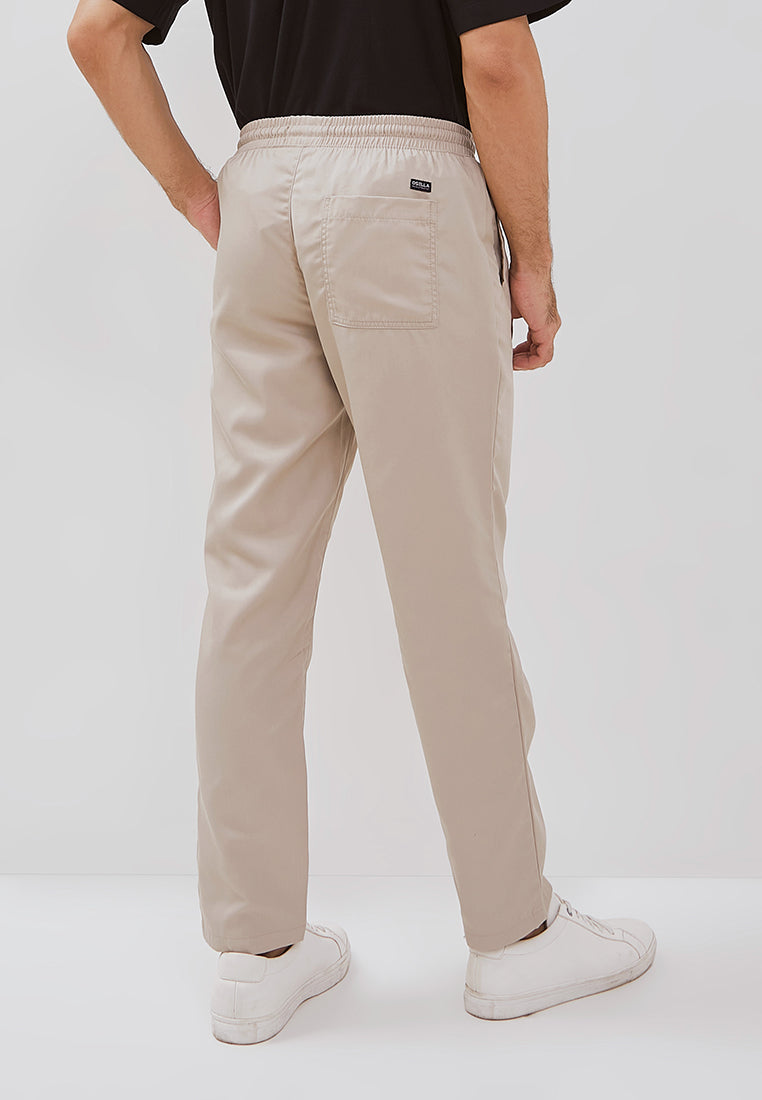 Osella Basic Relaxed Waist Trousers With Adjustable Drawstring