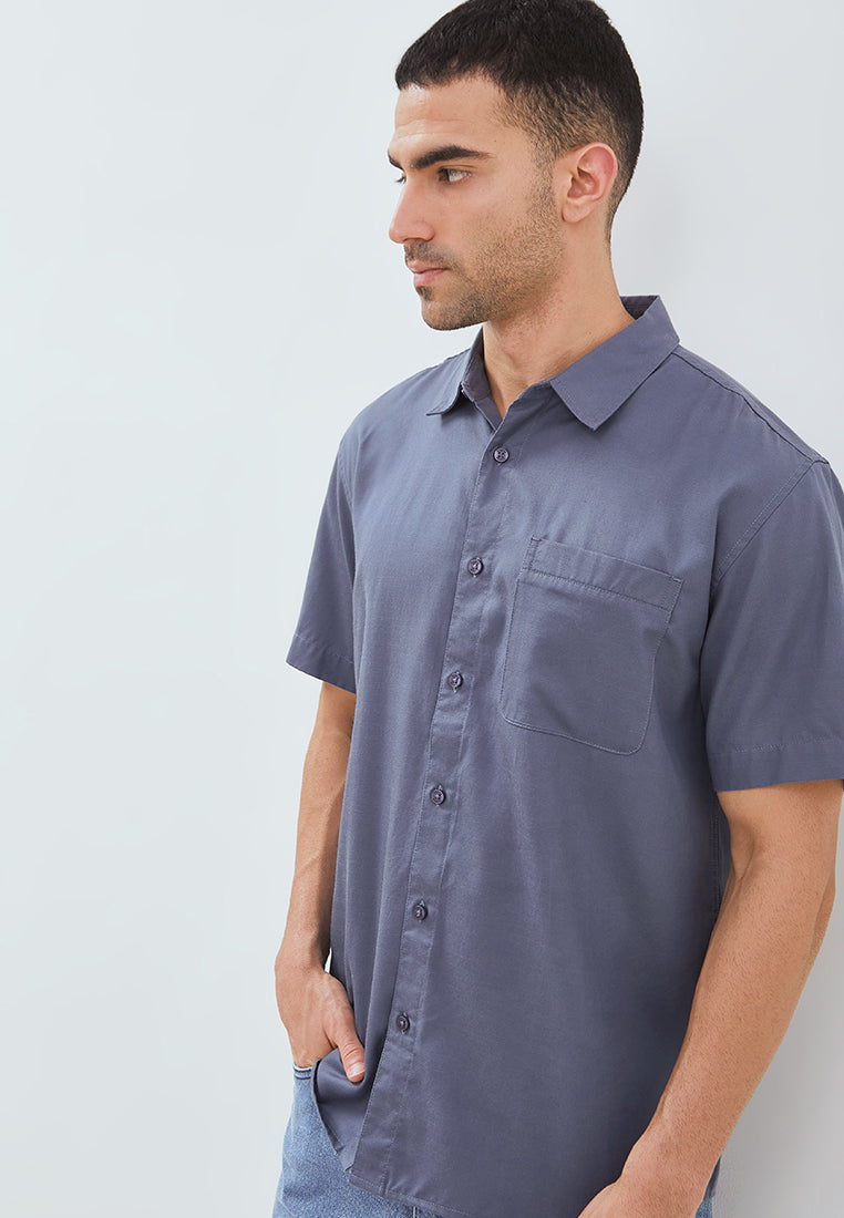 Osella Short Sleeve Tencel Shirt