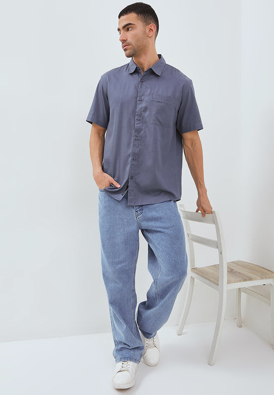 Osella Short Sleeve Tencel Shirt