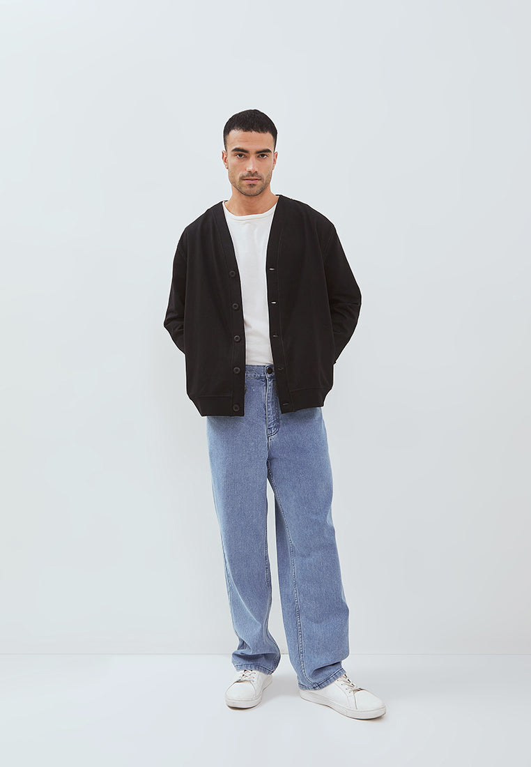 Osella Denim Look Cardigan