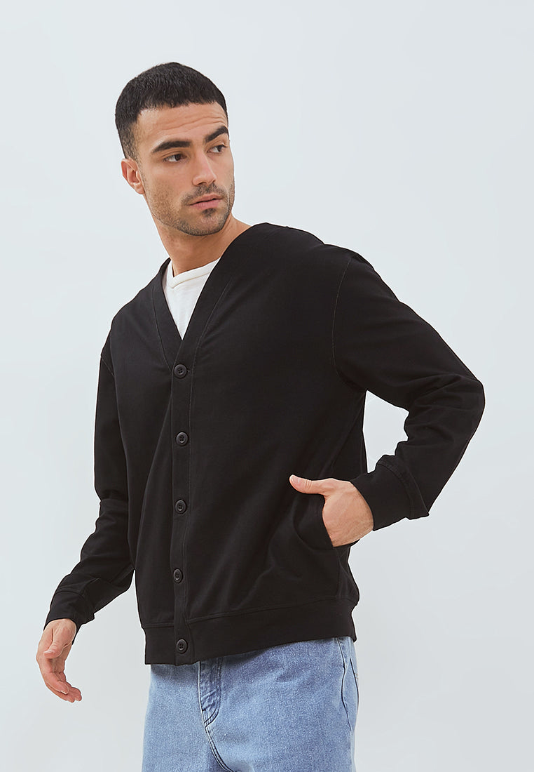 Osella Denim Look Cardigan
