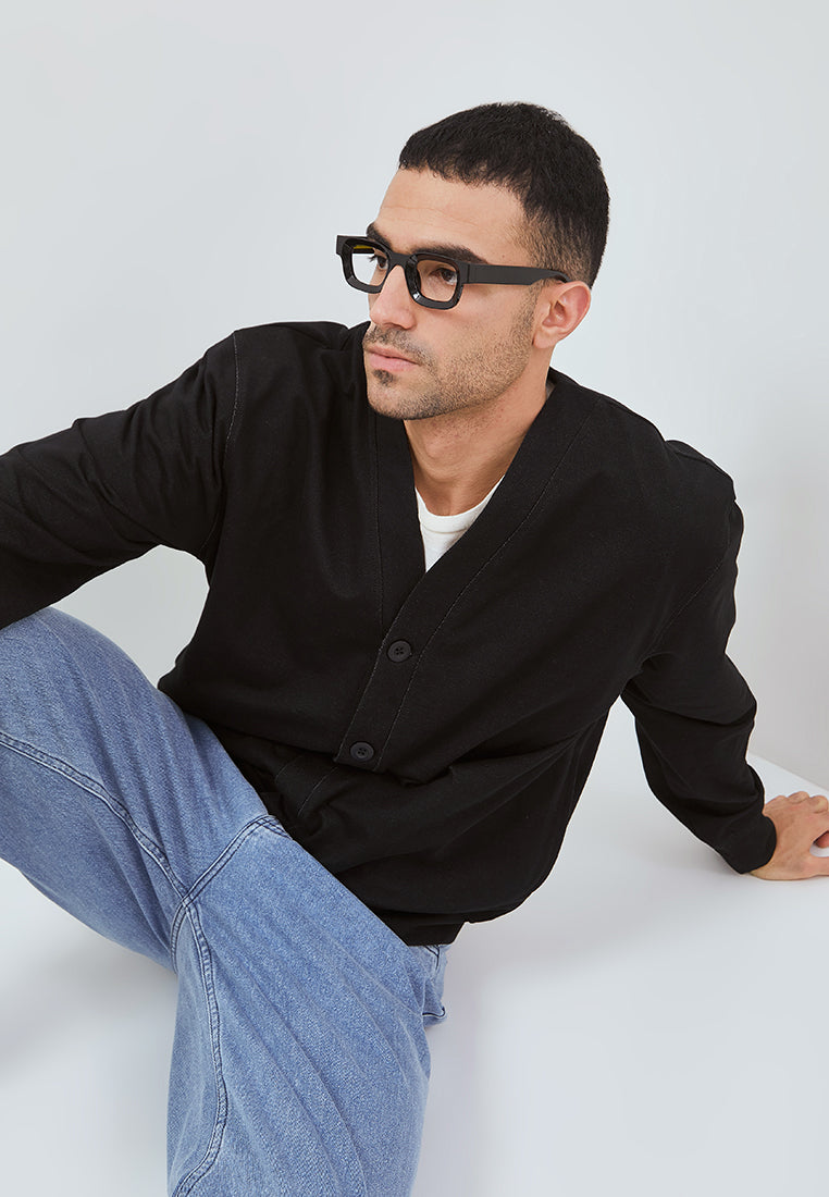 Osella Denim Look Cardigan