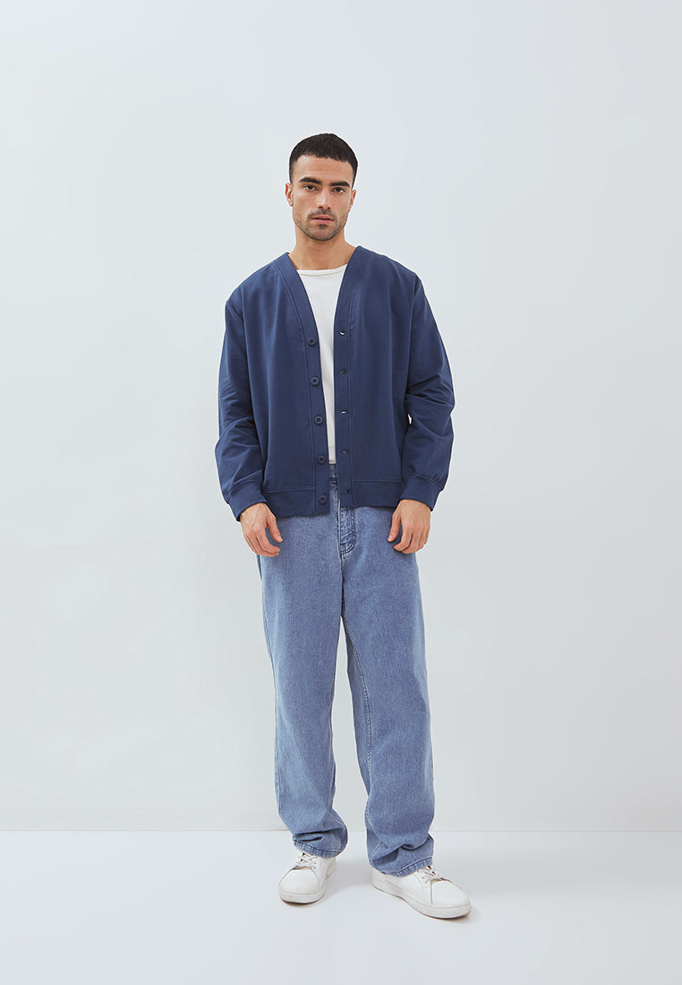 Osella Denim Look Cardigan