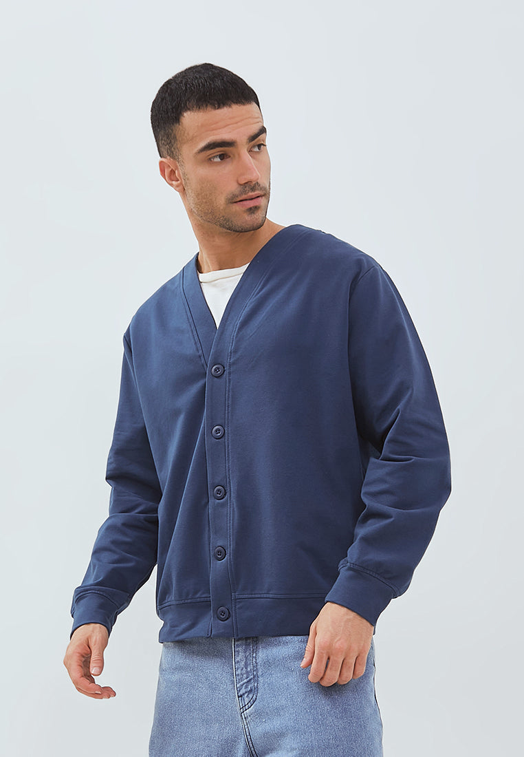 Osella Denim Look Cardigan