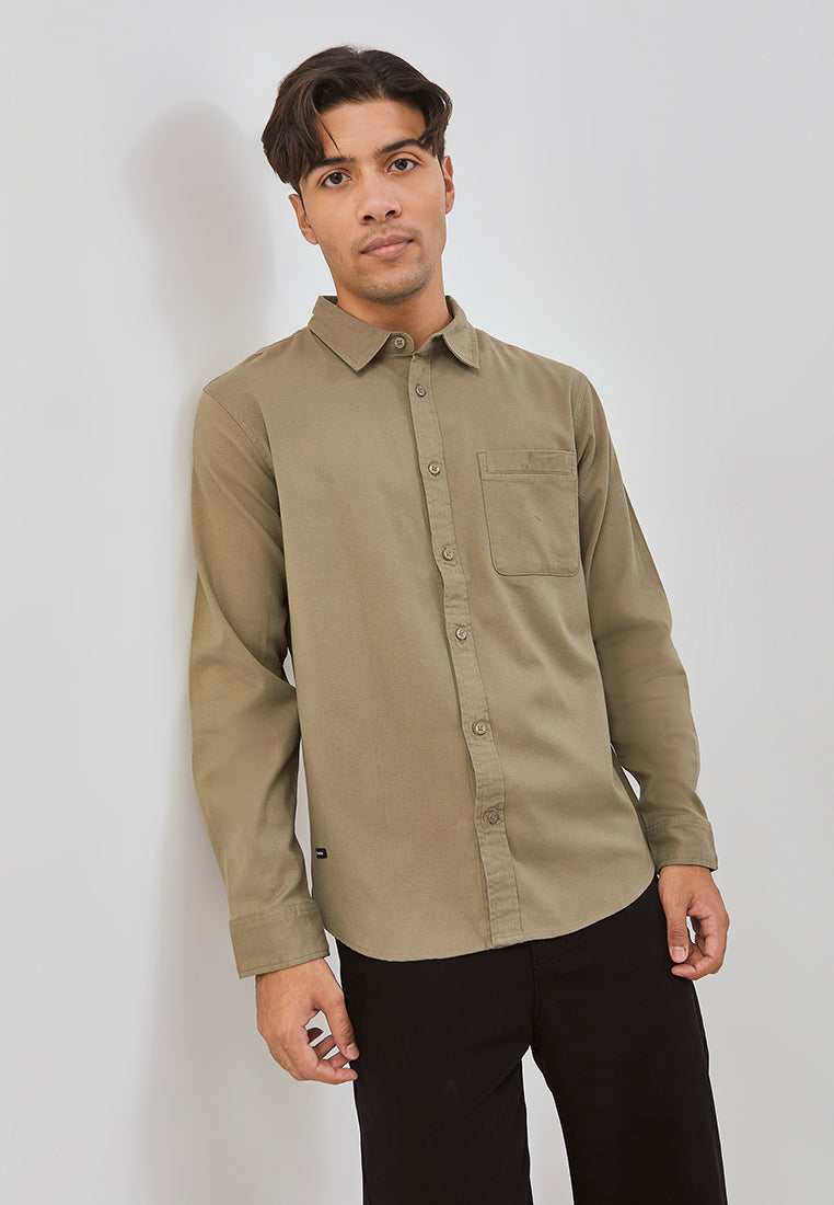 Osella Devon Long Sleeve Shirt With Flannel
