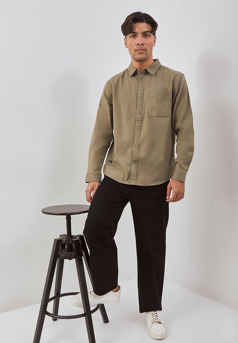 Osella Devon Long Sleeve Shirt With Flannel