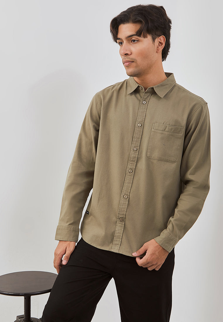 Osella Devon Long Sleeve Shirt With Flannel