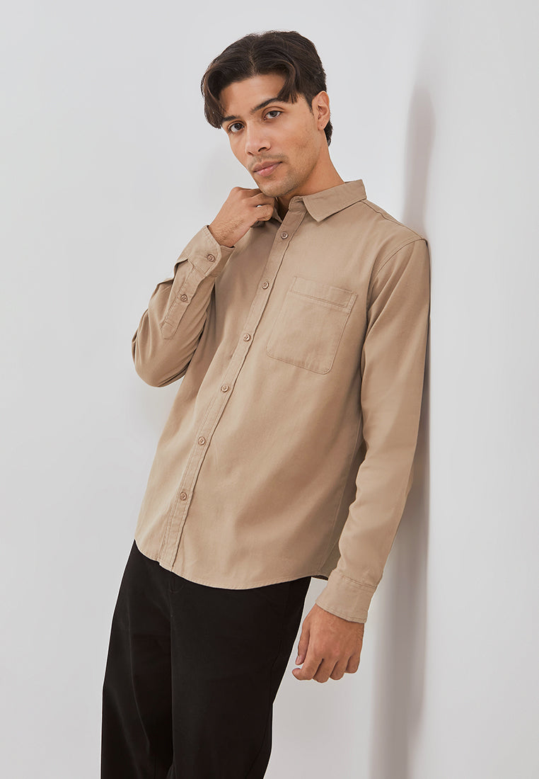 Osella Devon Long Sleeve Shirt With Flannel