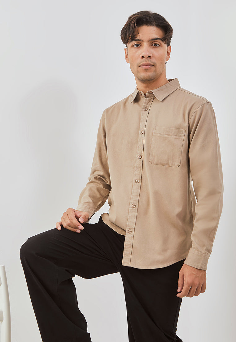 Osella Devon Long Sleeve Shirt With Flannel