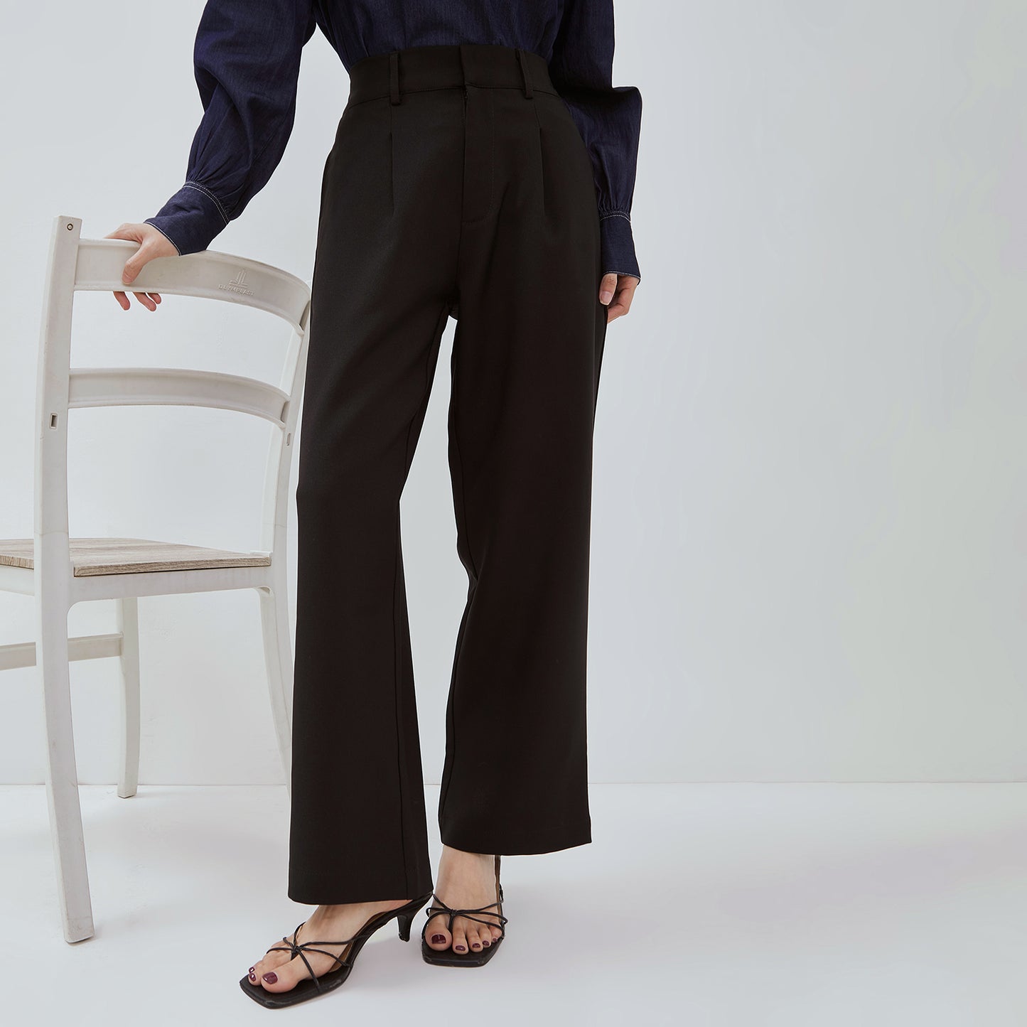 [NEW] Osella Kimmy Wide Leg High-Waist Trousers 21815005