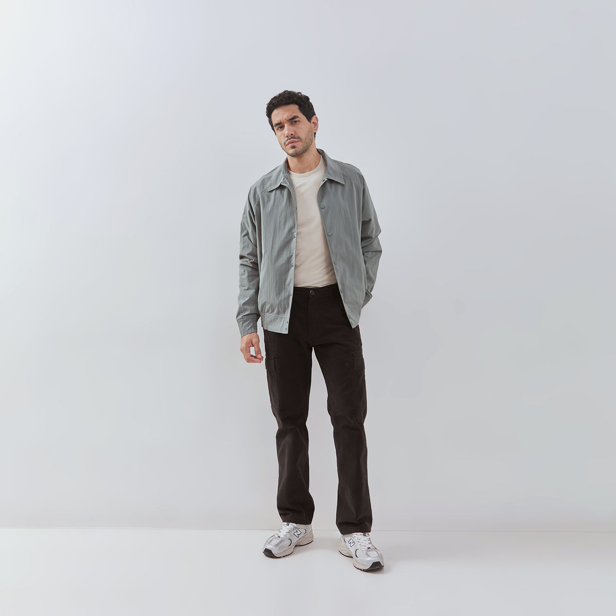 Osella Tommy Nylon Cotton Bomber Jacket