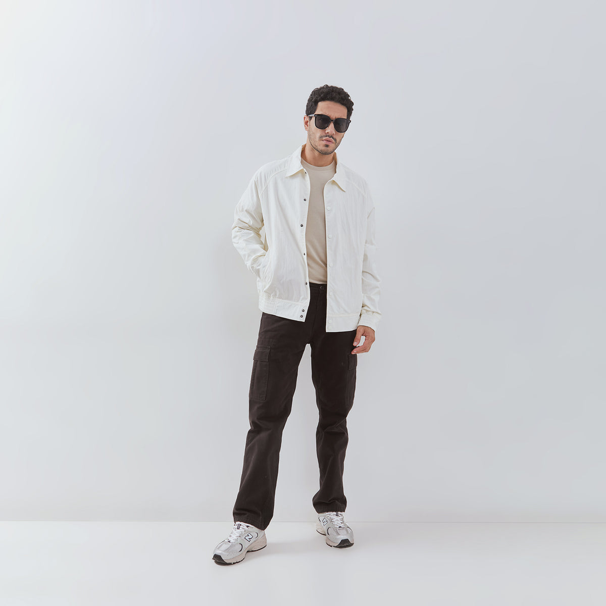 Osella Tommy Nylon Cotton Bomber Jacket