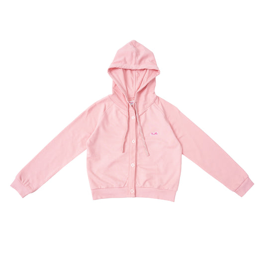 Osella Hooded Cardigan Outer In Pink 2361500113