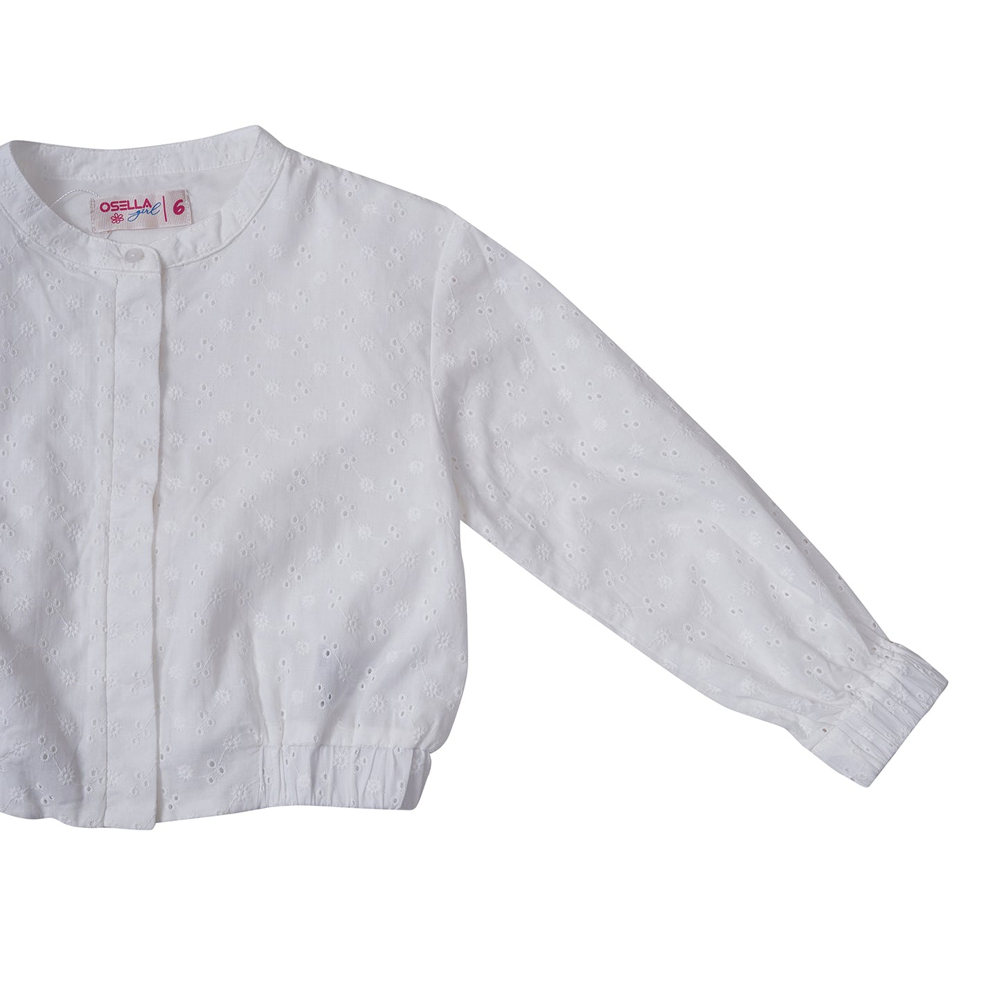 Osella Lace Bomber Jacket In White 2361500601