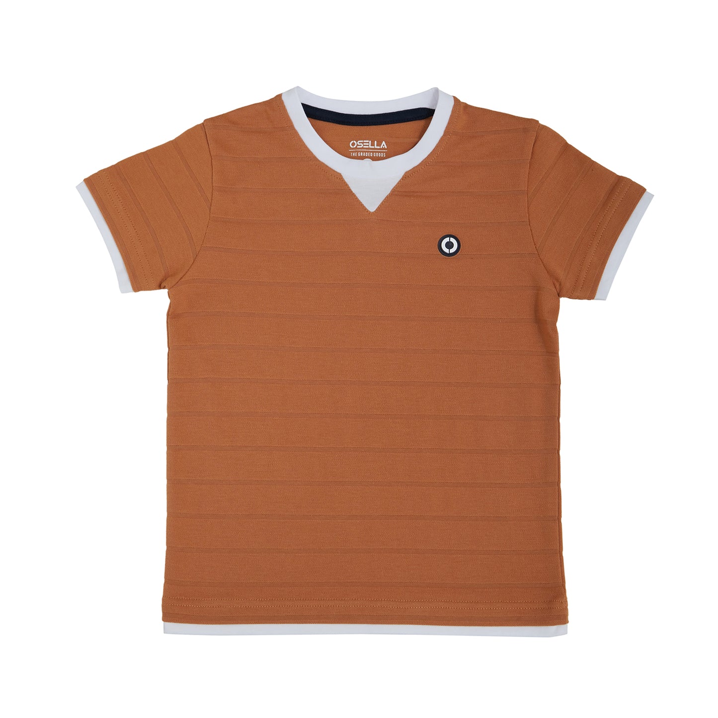 OSELLA ELVANO SHORT SLEEVE TEXTURED T-SHIRT 22715004