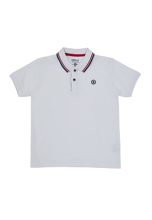 Osella Race Reguler Polo Shirt With Striped Collar