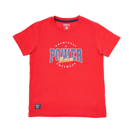 [NEW] Osella Power Print T-Shirt In Red 2274500151