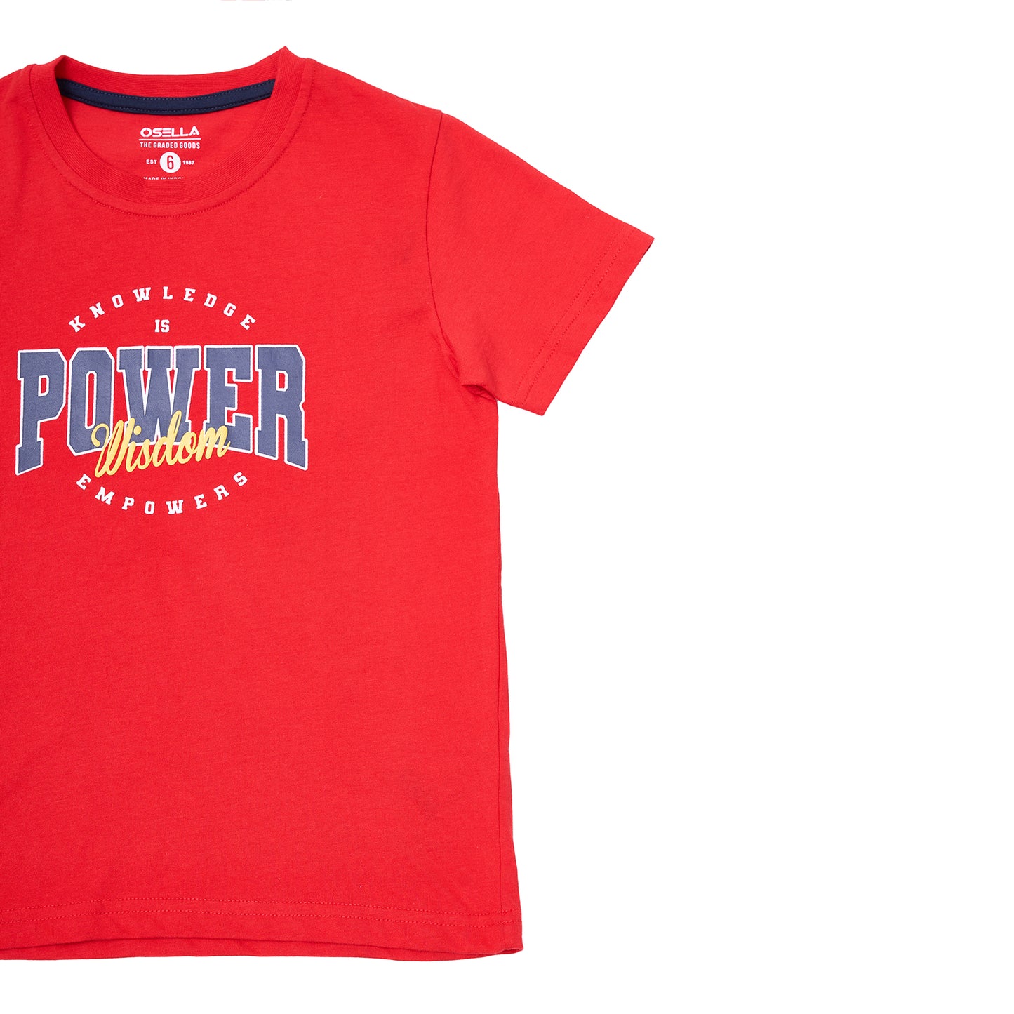 [NEW] Osella Power Print T-Shirt In Red 2274500151