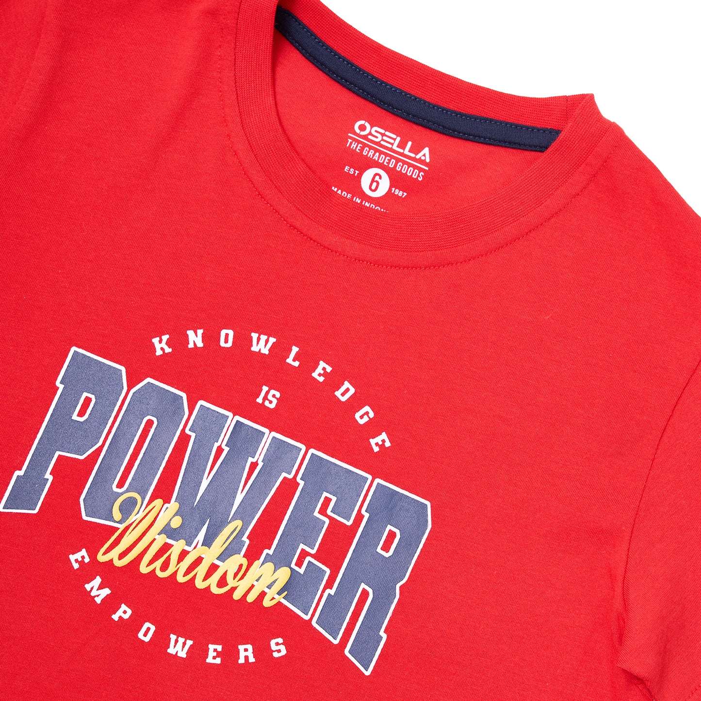 [NEW] Osella Power Print T-Shirt In Red 2274500151