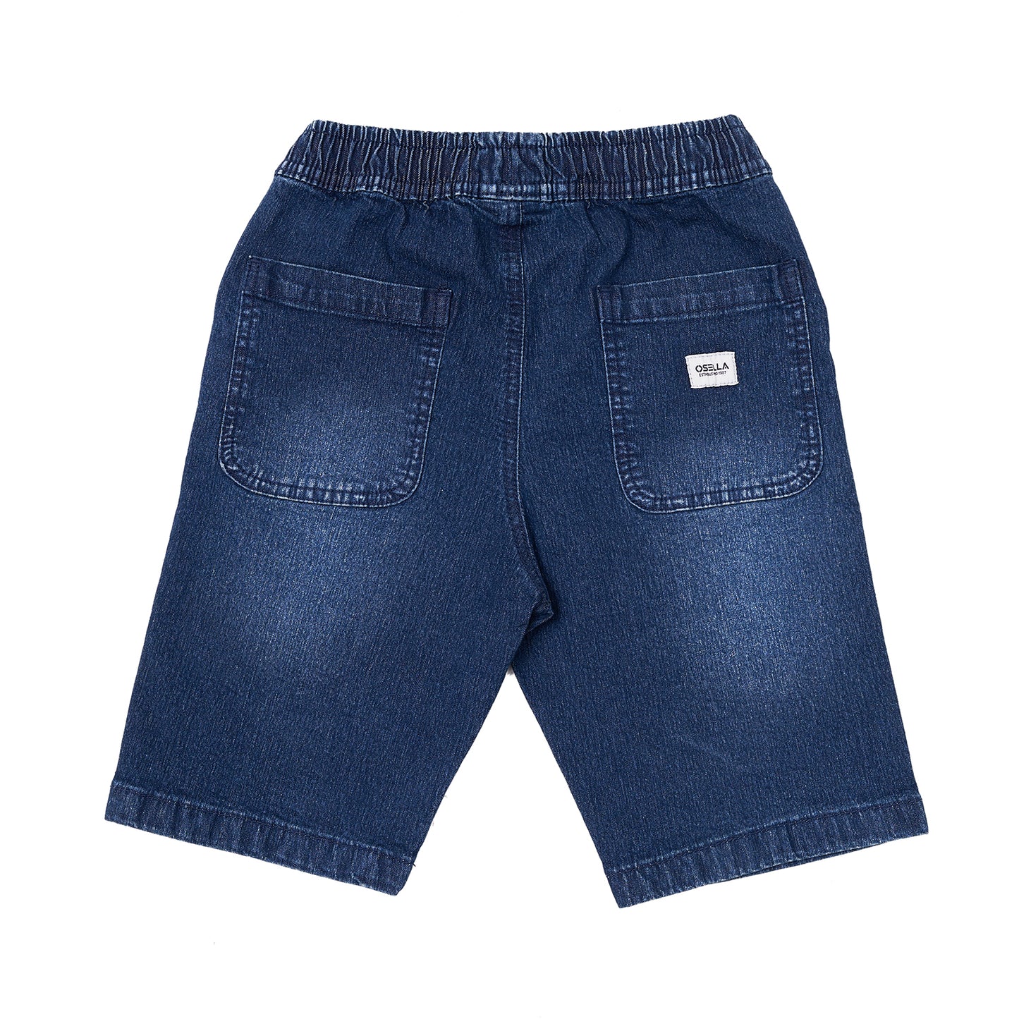 [NEW] Osella Theo Elastic Waistband Short Denim Pants 22865004