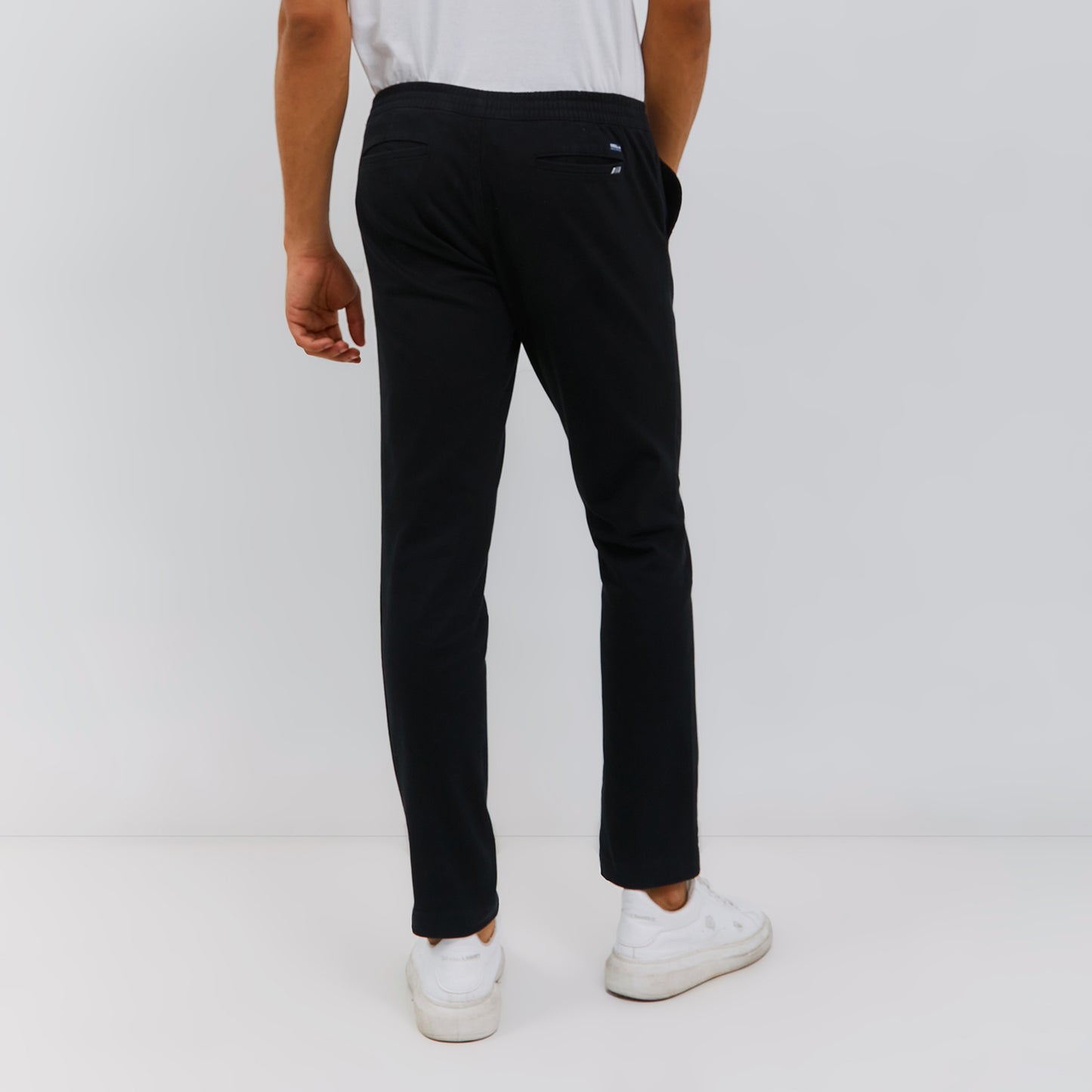 Osella Relaxed Waist Trousers With Adjustable Drawstring