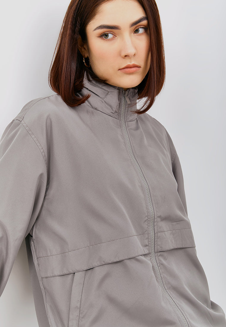 Osella Aeris Parachute Pull Up Zipper Jacket