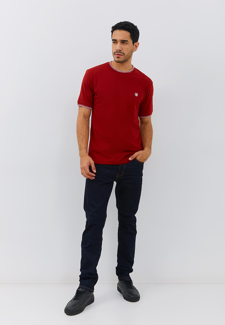 Osella Contrast Rib Regular Fit T-Shirt