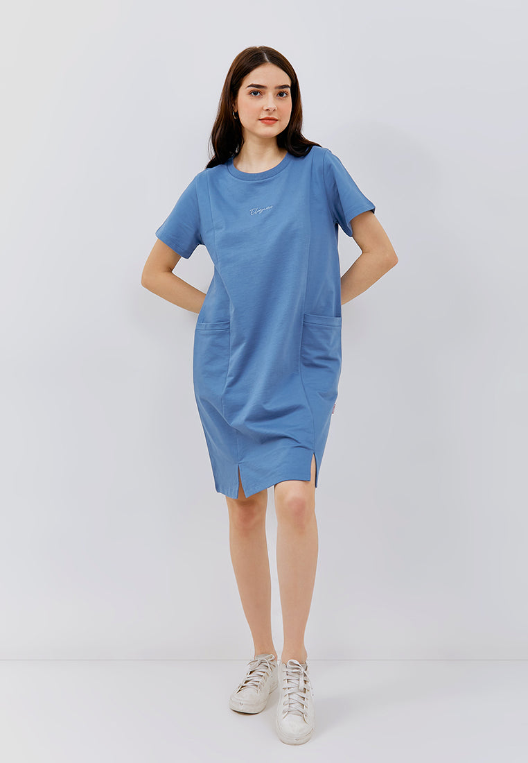 Osella Cotton Dress with Pocket in Front