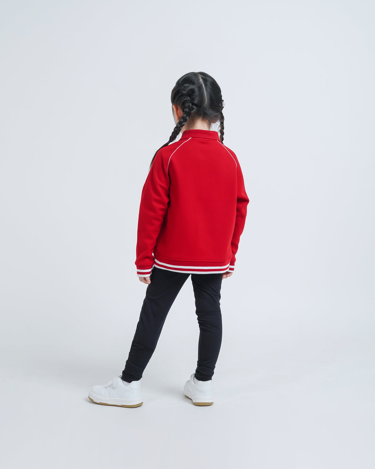 Osella Kids Half Zipped Collar Sweatshirt